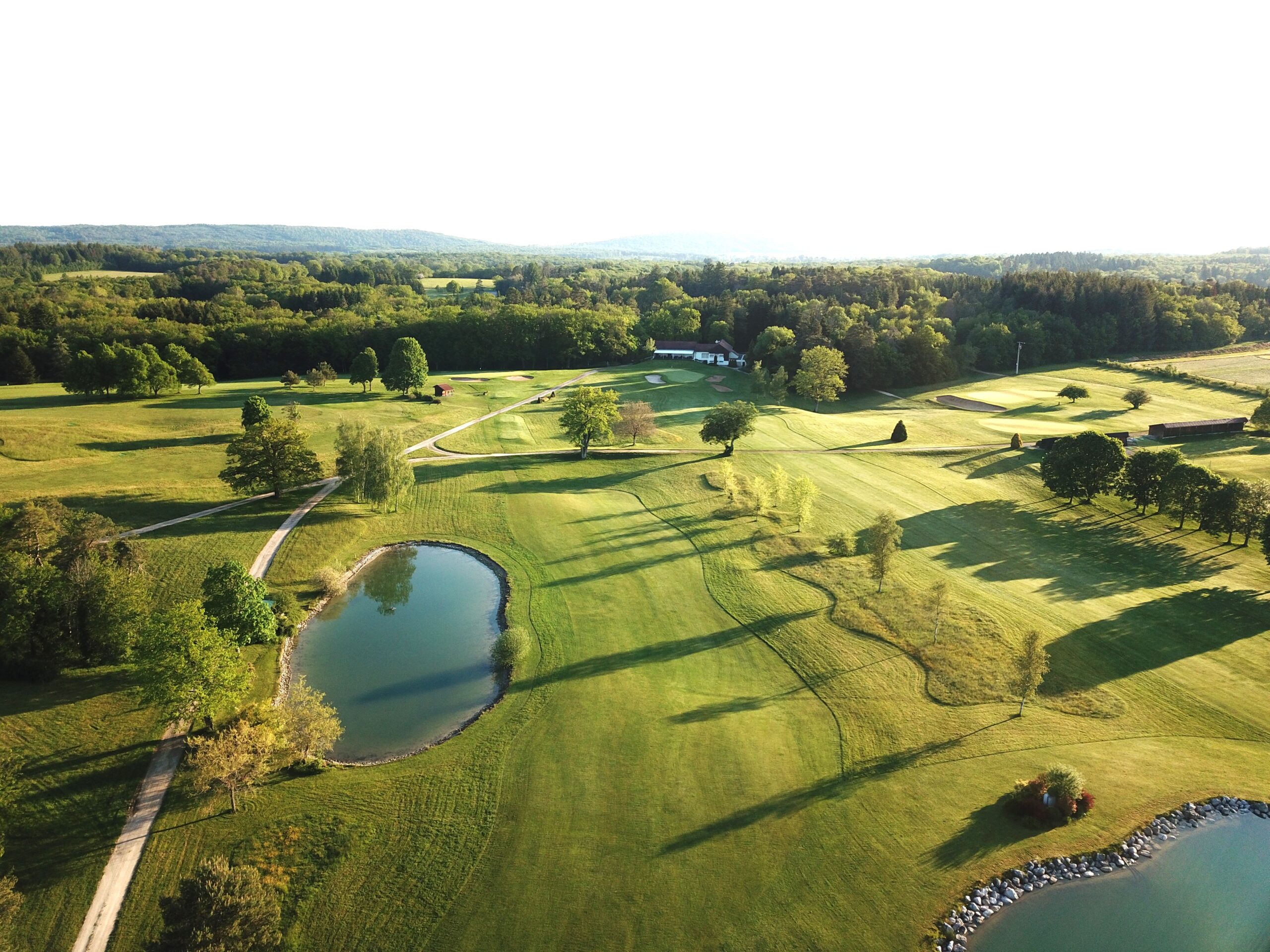 parcours avec drapeau
